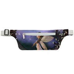 Little Fairy With Dove Active Waist Bag by FantasyWorld7