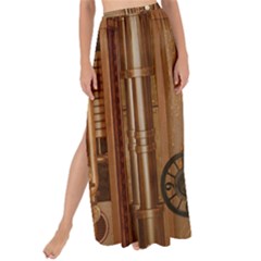 Steampunk Design Maxi Chiffon Tie-up Sarong by FantasyWorld7