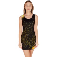 Cosmos Comet Dance, Digital Art Impression Bodycon Dress by picsaspassion