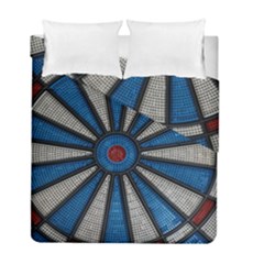 Darts Throw Duvet Cover Double Side (full/ Double Size) by HermanTelo