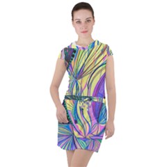 Happpy (4) Drawstring Hooded Dress by nicholakarma