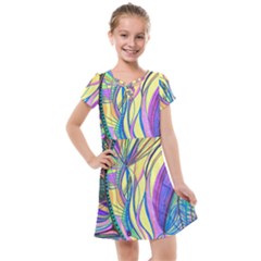 Happpy (4) Kids  Cross Web Dress by nicholakarma