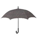 Marble Old vintage pinkish gray with bronze veins intrusions texture floor background print luxuous real marble Hook Handle Umbrellas (Medium) View3