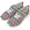 Pattern Background Texture Colorful Men s Velcro Strap Shoes View2