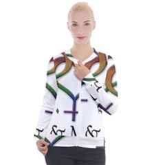 Mrs  And Mrs  Casual Zip Up Jacket by LiveLoudGraphics