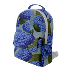Hydrangea  Flap Pocket Backpack (large) by Sobalvarro