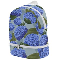 Hydrangea  Zip Bottom Backpack by Sobalvarro