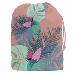Leaves Drawstring Pouch (3xl) by Sobalvarro