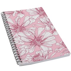 Pink Flowers 5 5  X 8 5  Notebook by Sobalvarro