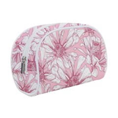 Pink Flowers Makeup Case (small) by Sobalvarro