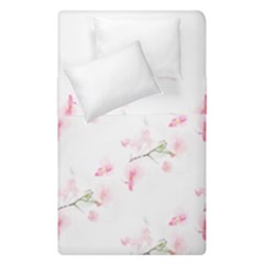 Pattern Orchidée Fleurs Duvet Cover Double Side (single Size) by kcreatif