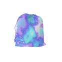 Dégradé Violet/Bleu Drawstring Pouch (Medium) View2