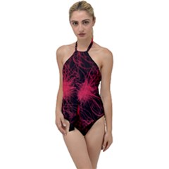 Lumière Rouge Go With The Flow One Piece Swimsuit by kcreatif