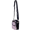 Gadsden Flag Don t tread on me Light Pink and Black Pattern with american stars Shoulder Strap Belt Bag View2