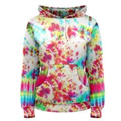 Pattern Decorated Schoolbus Tie Dye Women s Pullover Hoodie by Amaryn4rt