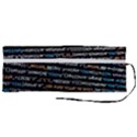 Close Up Code Coding Computer Roll Up Canvas Pencil Holder (M) View2