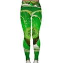 Kiwi Fruit Vitamins Healthy Cut Lightweight Velour Classic Yoga Leggings View2