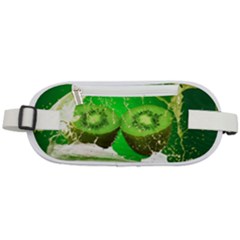 Kiwi Fruit Vitamins Healthy Cut Rounded Waist Pouch by Amaryn4rt