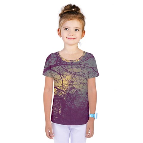Tour Eiffel Paris Photo Kids  One Piece Tee by kcreatif