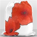 Coquelicots Fleurs Drawstring Bag (Large) View1