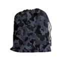 Camouflage Violet Drawstring Pouch (XL) View1