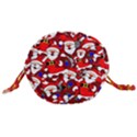 Nicholas Santa Christmas Pattern Drawstring Bucket Bag View3