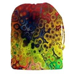 Color Abstract Colorful Art Drawstring Pouch (3xl) by Wegoenart