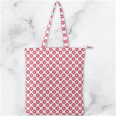 Donuts Rose Double Zip Up Tote Bag by kcreatif