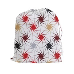 Pearl Pattern Floral Design Art Digital Seamless Drawstring Pouch (2xl) by Vaneshart