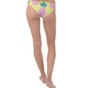 Summer Pineapple Seamless Pattern Ring Detail Bikini Bottom View2