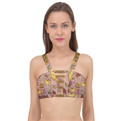 Thanksgiving Pattern Cage Up Bikini Top by Sobalvarro