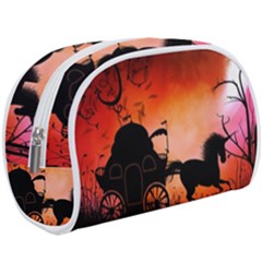 Drive In The Night By Carriage Makeup Case (large) by FantasyWorld7