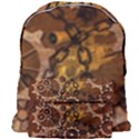 Steampunk Patter With Gears Giant Full Print Backpack View1