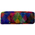 Abstract Colored Grunge Pattern Full Print Rope Handle Tote (Large) View3