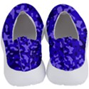 Army Blue No Lace Lightweight Shoes View4