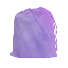 Purple Shade Drawstring Pouch (2xl) by designsbymallika