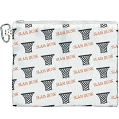 Slam Dunk Baskelball Baskets Canvas Cosmetic Bag (xxxl) by mccallacoulturesports