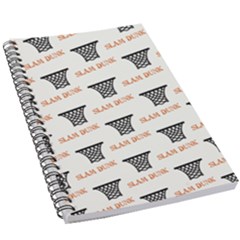 Slam Dunk Baskelball Baskets 5 5  X 8 5  Notebook by mccallacoulturesports