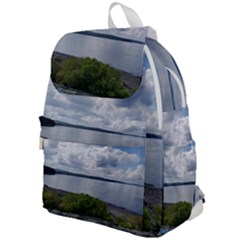 Lake Wallenpaupack Top Flap Backpack by canvasngiftshop