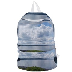 Lake Wallenpaupack Foldable Lightweight Backpack by canvasngiftshop