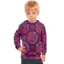 CIRCLE PATTERN Kids  Hooded Pullover View1