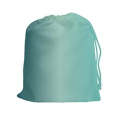 Blue Shades Drawstring Pouch (2xl) by designsbymallika