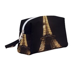 Tour Eiffel Paris Nuit Wristlet Pouch Bag (medium) by kcreatif