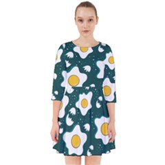 Wanna Have Some Egg? Smock Dress by designsbymallika