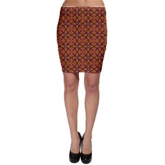 Ethnic Pattern Design Bodycon Skirt by RedPanda