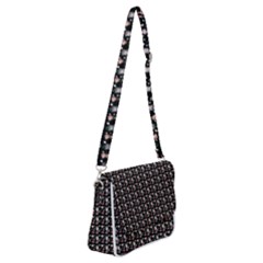 Chrix Pat Black Shoulder Bag With Back Zipper by snowwhitegirl