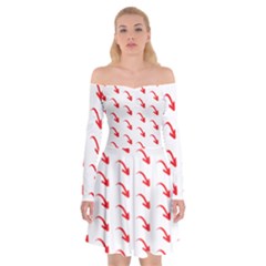 Create Your Own Custom Online Full Print Blank Template Off Shoulder Skater Dress by startdesign