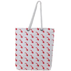 Create Your Own Custom Online Full Print Blank Template Full Print Rope Handle Tote (large) by startdesign