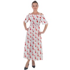 Create Your Own Custom Online Full Print Blank Template Shoulder Straps Boho Maxi Dress  by startdesign