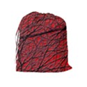 Neurons Cells Train Link Brain Drawstring Pouch (XL) View2